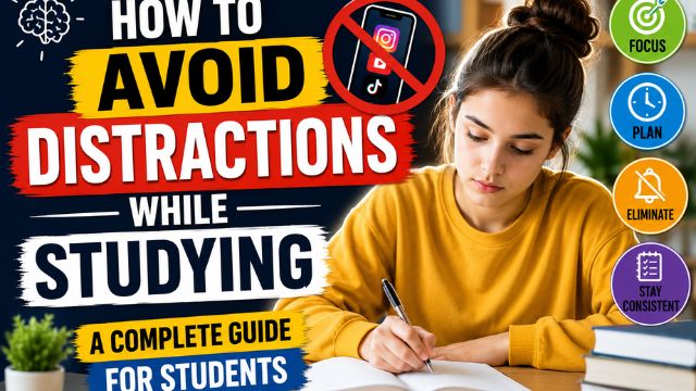 How to Avoid Distractions While Studying: A Complete Guide for Students